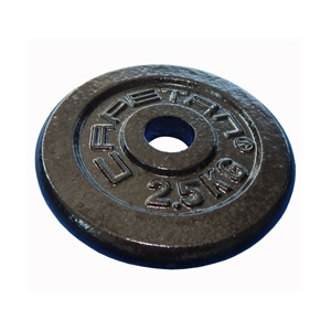  Capetan® 2,5kg acél súlytárcsa kalapácslakk felülettel 31mm lukátmérővel