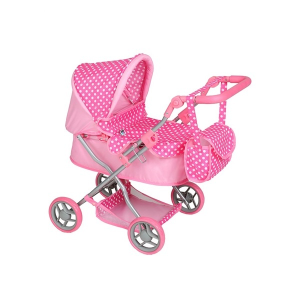 PlayTo Mély kocsi babáknak PlayTo Viola világos rózsaszín | Világos rózsaszín |