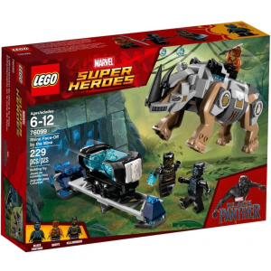 LEGO Super Heroes Orrszarvú párharc a bányánál 76099