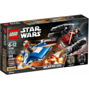 LEGO Star Wars A-szárnyú vs. TIE Silencer Microfighters 75196