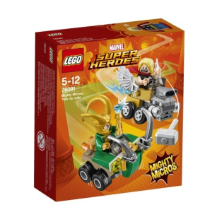LEGO Super Heroes Thor és Loki összecsapása 76091