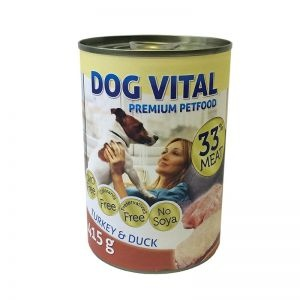 DOG VITAL Turkey & Duck 415g