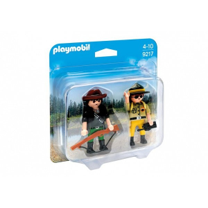 Playmobil Duo Pack orvvadász és a vadőr (9217)