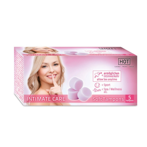 Hot HOT INTIMATE CARE Soft Tampons 5 Stk.