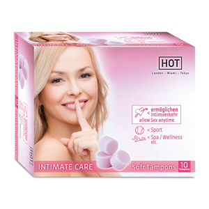 Hot HOT INTIMATE CARE Soft Tampons 10 Stk.