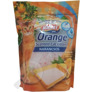 Panzi Panzi narancs illatú szilikonos macskaalom (3.8 liter; 1.6 kg)