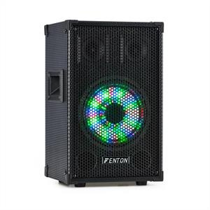 Fenton TL8LED, 3-utas passzív hangfal, RGB-LED, 8" woofer 400W, 2 x tweeter