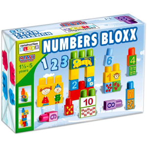 Maxi Blocks: Játszva tanulok számolni - építőjáték, 34 darabos