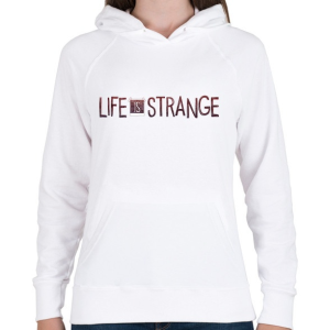 PRINTFASHION Life Is Strange - Női kapucnis pulóver - Fehér