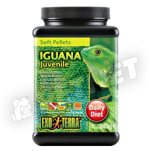 ExoTerra Iguana Juvenile Soft Pellets 240g
