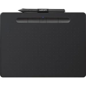 Wacom Intuos S Bluetooth Black North digitalizáló tábla, Fekete (CTL-4100WLK-N)