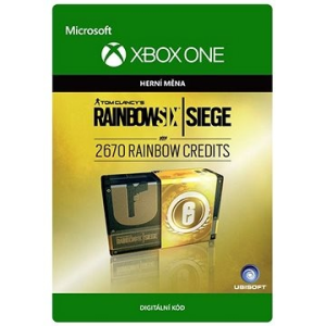 Ubisoft Tom Clancy Rainbow Six Siege Pénztár 2670 Rainbow Credits - Xbox One Digital