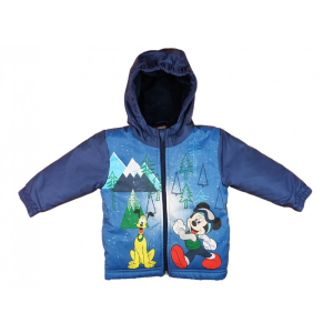  Disney Mickey vízlepergetős kapucnis téli kabát (méret: 74-110)