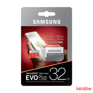 Samsung EVO Plus microSDHC memóriakártya,32GB