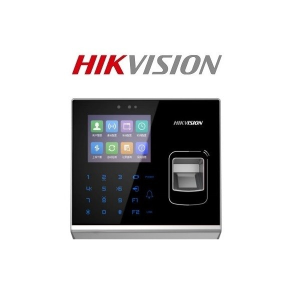 Hikvision DS-K1T201MF beléptető vezérlő, Mifare(13.56Mhz), LCD, kártya/kód/ujjlenyomat, RJ45/wifi/RS-485/WG26/WG34,12VDC