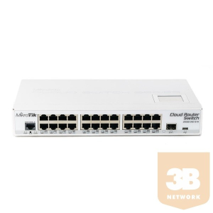 MIKROTIK Switch Cloud Switch L5 24xGig LAN, 1xSFP, 1x microUSB, DESKTOP