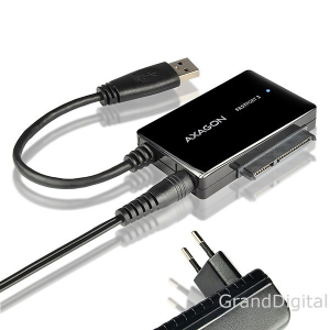 AXAGON ADSA-FP3 USB 3.0 - SATA3 2,5&quot; / 3,5&quot; / 5,25&quot; HDD / SSD / ODD adapter