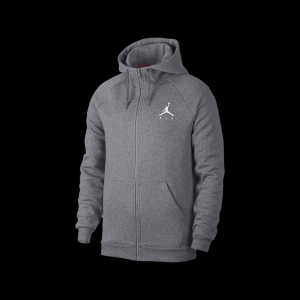Nike Air Jordan Jumpman Full-Zip Fleece Hoodie Dark Grey