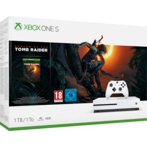 Microsoft Xbox One S (Slim) 1TB + Shadow of Tomb Raider