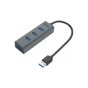 I-TEC USB 3.0 Metal passzív 4-portos HUB U3HUBMETAL403