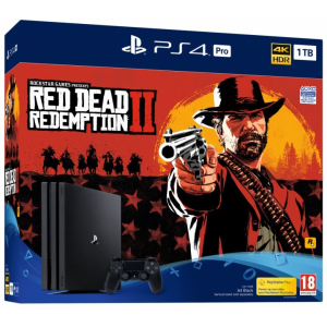 Sony Playstation 4 Pro 1TB (PS4 Pro 1TB) + Red Dead Redemption 2