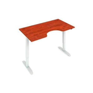  MOTION ERGO állítható magasságú ergo irodai asztal, 140 x 90 cm, memóriával, bÜkk/szÜrke