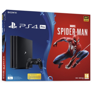 Sony PlayStation 4 Pro (PS4 Pro) 1TB + Spider-Man