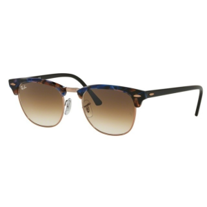Ray-Ban RB3016 125651 CLUBMASTER SPOTTED BROWN/BLUE CLEAR GRADIENT BROWN napszemüveg