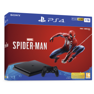 Sony PlayStation 4 (PS4) Slim 1TB + Marvel's Spider-Man