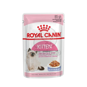 Royal Canin Royal Canin Kitten Jelly - kölyök macska zselés nedves táp 12 x 85 g