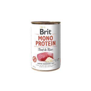 Brit Brit Mono Protein Beef &amp; Brown Rice 400 g