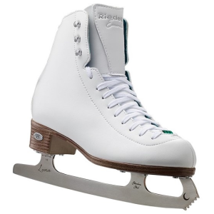 Riedell Ice Skates Riedell 19 Emerald White Junior - 28