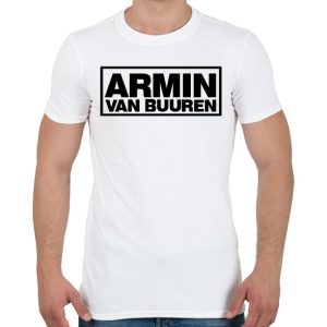 PRINTFASHION Armin Van Buuren - Férfi póló - Fehér