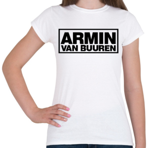 PRINTFASHION Armin Van Buuren - Női póló - Fehér