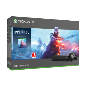 Microsoft Xbox One X 1TB + Battlefield V Deluxe Edition