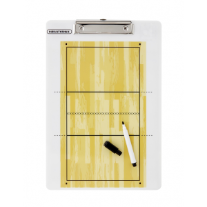  Röplabda taktikai tábla, csiptetős clipboard , filctollal írható