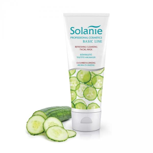 Solanie Solanie Basic bőrfrissítő tisztító arcmaszk, 125 ml