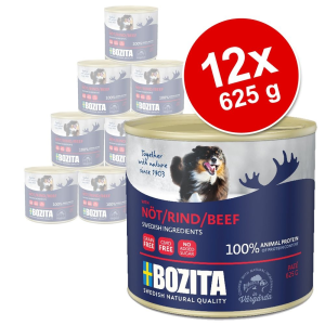 Bozita 12x625g Bozita Paté kutyakonzerv - Jávorszarvas
