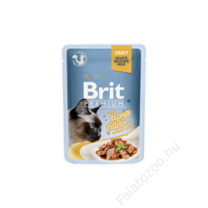 Brit Premium Cat tasakos Delicate Fillets in Gravy with Tuna 85g