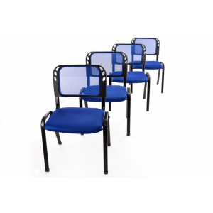 Garthen Rakásólható szék készlet 4 db - kék