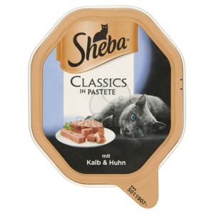 Sheba Sheba Classics alutálkás eledel borjú-csirke 22 x 85 g