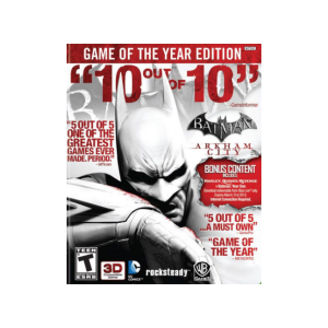 Warner Bros. Interactive Entertainment Batman: Arkham City - Game of the Year Edition (PC - Steam Digitális termékkulcs)