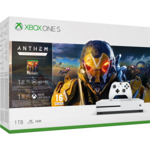 Microsoft Xbox One S (Slim) 1TB + Anthem