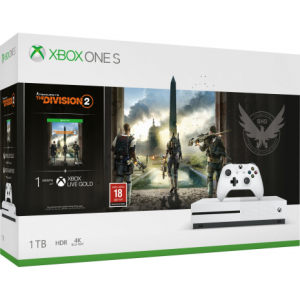 Microsoft Xbox One S (Slim) 1TB + Tom Clancy's The Division 2