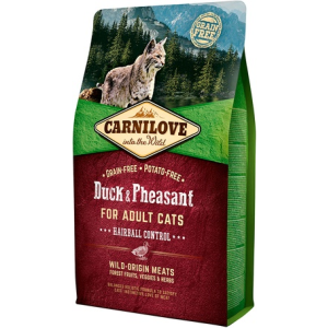 Carnilove CarniLove Cat Adult Hairball Control kacsa- és fácánhússal 6kg