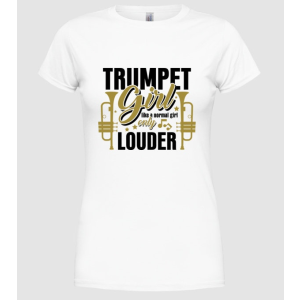 Pólómánia Trumpet girl - Női Kereknyakú Póló
