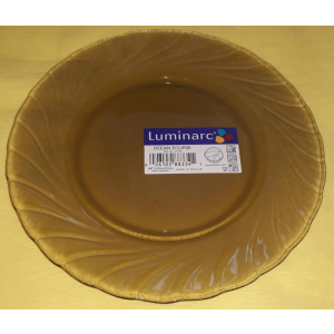 LUMINARC Ocean Eclipse füstszínű desszertes tányér, 19,5 cm, 1 db