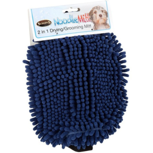 Scruffs Scruffs Noodle Drying Mitt - Rendkívül nedszívó, szárító kesztyű kutyákhoz kék színben (25 cm)