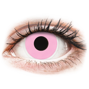 MaxVue Vision ColourVUE Crazy Lens Barbie Pink dioptria nélkül (2 db lencse)
