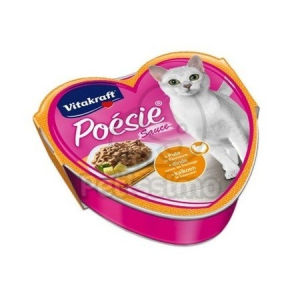 Vitakraft Vitakraft Poésie Sauce pulykával és sajttal macskáknak 85 g